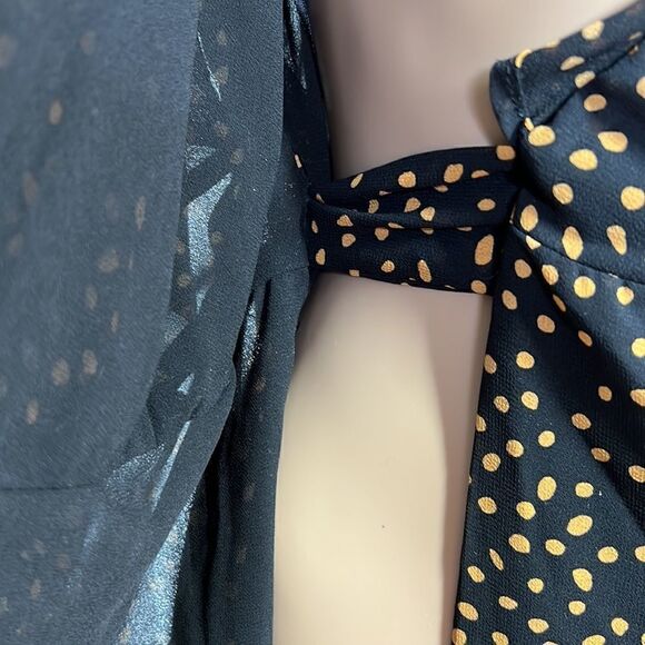 Lucy Paris Romantic Wrap Dress Small - Picture 9 of 11